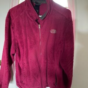 North face magenta jacket
